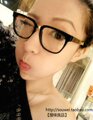 徐濠萦复古大框非主流近视眼睛框眼镜架潮男女黑框眼镜框