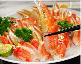  美国冷冻水产 包装蟹类制品 原装进口 鳕蟹去壳钳肉 火锅烧烤精品
