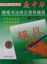 庞中华硬笔书法矫正诱导模具+临摹本2本+万次书法板
