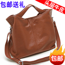 热卖麦包包正品DUDU 2011冬季新款韩版手提斜挎包真皮牛皮女包邮