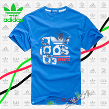 adidas/阿迪达斯 2012夏季爆款三叶草正品男子短袖圆领T恤加大码