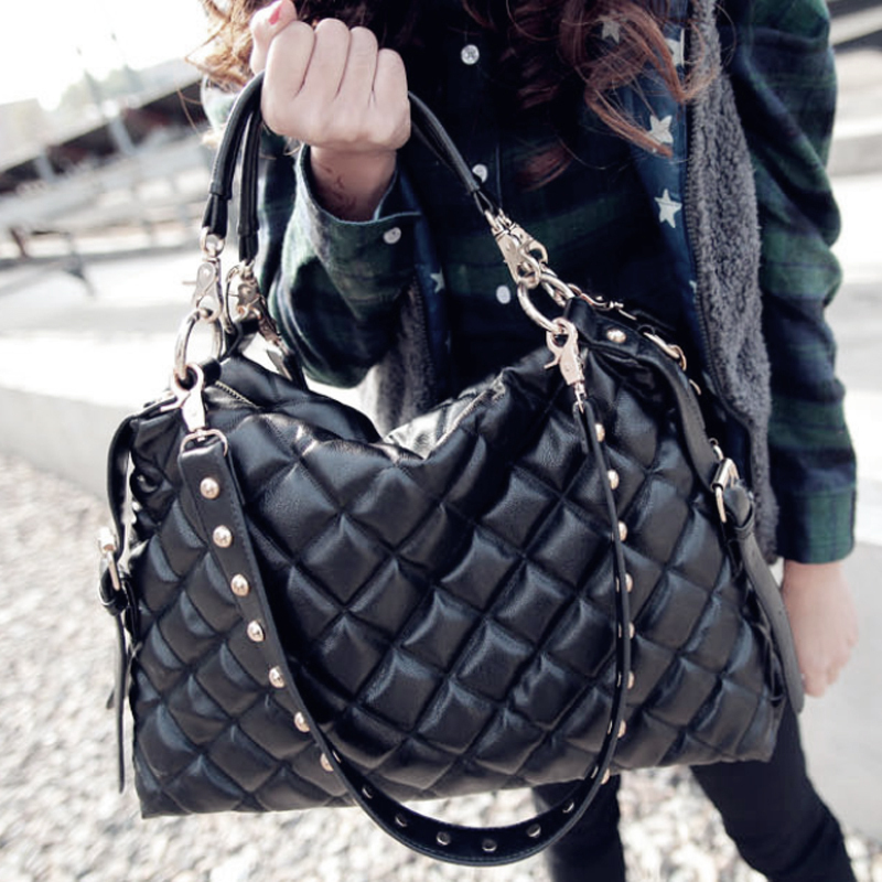 欧美大包菱格铆钉...