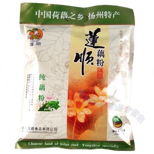 中国荷藕之乡-宝应特产 莲顺 纯藕粉 纯味 600G 袋装 一袋