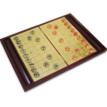 绮路PT2501 折叠象棋 金箔  水晶象棋 中国象棋