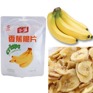  金冠 航天宇航员专享 乐滋香蕉冻干 香蕉干 无添加防腐剂20克