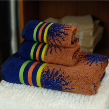 洁丽雅 品牌毛巾 三件套礼盒 礼品 礼盒装 送礼 深蓝 洁E·LH8756 洁丽雅 品牌毛巾 三件套礼盒 礼品 礼盒装 送礼 深蓝 洁E·LH8756