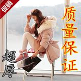 韩版 partysu韩国进口可爱超大毛领女中长款加厚保暖棉衣棉袄棉服