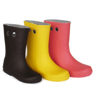  双皇冠!法国品牌PETIT BATEAU原单新款三色儿童雨靴