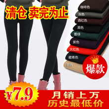 【3件包邮】春装 女修身打底裤加绒拉绒裤秋裤 款式最齐全