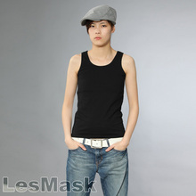 LES MASK束胸长款 les/tt束胸 帅t LES束胸衣外穿背心塑胸塑身衣