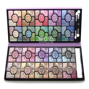 Currency package mail sent to   brush make-up rose reproduce eye shadow evening bag new 100-color Super beauty eye shadow Pan