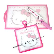 韩国进口 HELLO KITTY菜板 砧板 水果切板 凯蒂猫菜板 迷你 正品