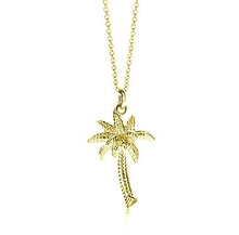 TIFFANY Tiffany collar de oro de 18 quilates al por mayor N612 Palmera
