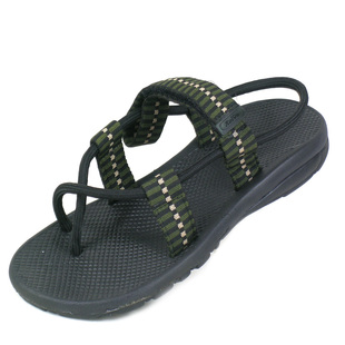  越南鞋 套趾夹脚男凉鞋 夏季户外休闲男沙滩鞋 迷彩系列橡胶底