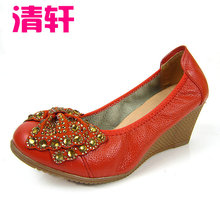 ����2012��Ʒ ţƤ �и��¸� ˮ�� ������ Բͷ ��ƤŮ��Ь