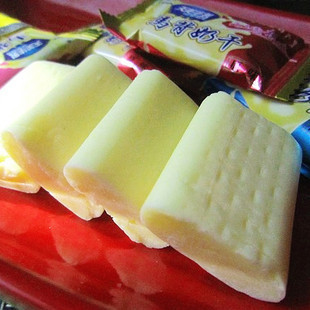  精品奶酪 内蒙古特产 天美华乳 227g原味马背奶干 特价3袋包邮