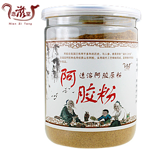  东阿县念滋堂纯阿胶粉 阿胶块速溶原粉250g 制阿胶糕 鲁润出品
