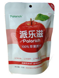  派乐滋冻干苹果脆片、绿色食品非油炸非高温无添加低脂肪 特价