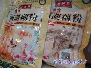  浙江杭州特产采芝斋食品桂花风味速溶西湖藕粉300g