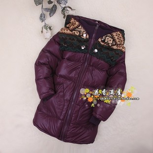  新款反季【两件包邮】专柜正品男童中长款儿童羽绒服X081