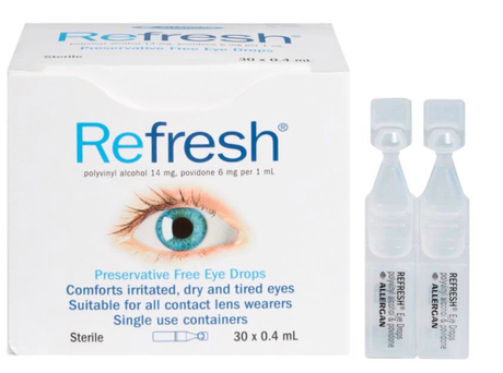 【澳洲直邮】Refresh抗疲劳 不含防腐剂滴眼液