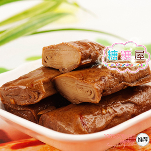  糖糖屋零食食品豆腐卷/豆腐干/豆干 小包装香辣豆腐小吃246(250)g