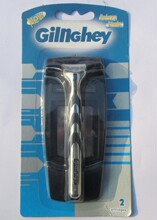Gilnghey实用型旅行剃须刀 带镜片刀头 60g