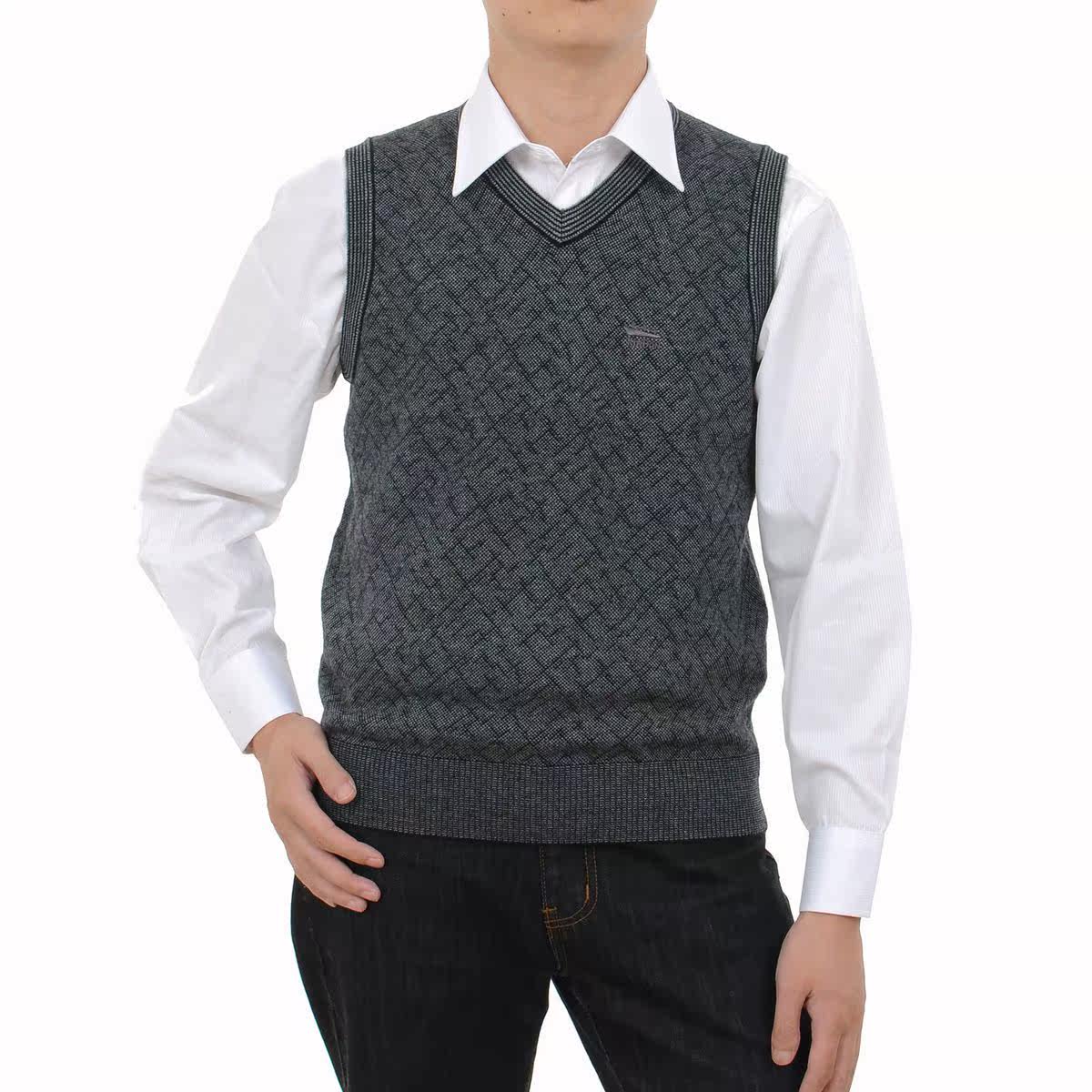 <em>毛衣</em>背心,内蒙古厂家直销 正品纯山羊绒休闲背