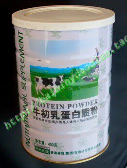 皇冠信誉牛初乳蛋白质粉450克植物蛋白益智强身健脑实体药店专销