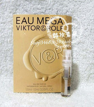 Viktor & Rolf EAU MEGA perfume verde flores fragantes 1,5 ml del tubo con la boquilla, la Sra.
