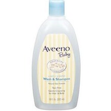����ֱ�� Aveeno baby Ӥ����Ȼ����ϴ����ԡҺ2��1-532ml ���װ