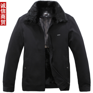  12中老年男装棉服外套冬装男装棉衣老年男冬装外套送爸爸包邮058#