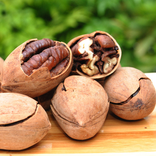  【3袋包邮】大食寨坚果 碧根果长寿果美国山核桃250g 特级大圆果