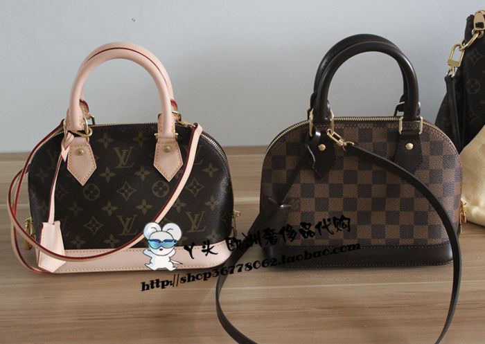 European girl buy LV Louis Vuitton Alma BB M53152 /N41221 classic handbags Spot - Taobao Depot ...