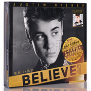 正版justinbieber贾斯汀比伯:believe相信cd送单曲碟