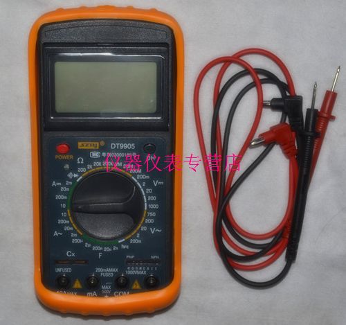 quality goods Riverside meter Large screen Digital Multimeter DT9905 protect A multimeterin the Hardware/Tool , Instrumentation , Multimeter category - from Buy2taobao.com to provide professional Taobao agent buy service