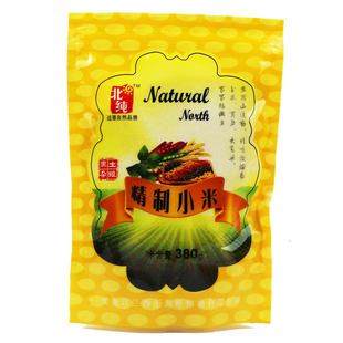  【天猫超市】北纯黑土杂粮精制小米380g/袋 东北特产五谷粗粮