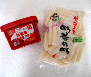 新品冲冠 韩国特产食品 年糕条907克+户户甜辣椒酱500克调味品