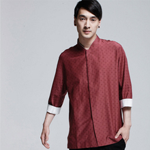 暗纹素纱禅衣花笙记X FASHION EDITOR跨界合作設計真丝棉潮人唐装