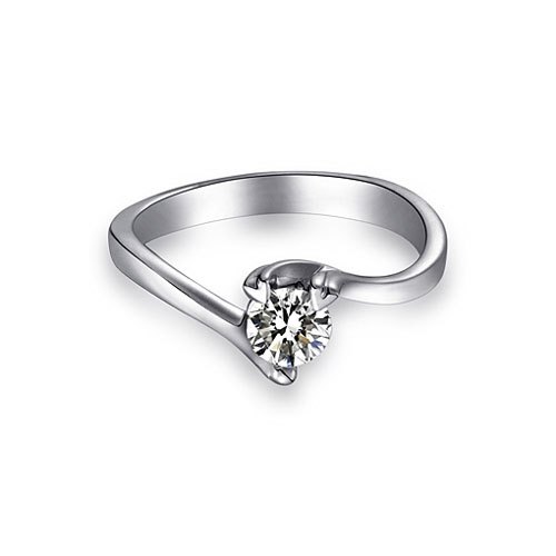 D.Forever/卡蒂诺正品50分铂金Pt950女款VS订婚钻戒结婚戒指-预定 D.Forever/卡蒂诺正品50分铂金Pt950女款VS订婚钻戒结婚戒指-预定