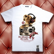 2011 ������ ���� Earphone Doggy tee��������ӡ������T��