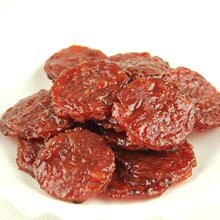 台湾风味XO酱烤系列 清之坊蜜汁熏烤金钱猪肉脯 250g
