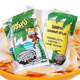  超好吃烤椰片 泰国苏梅椰子片 40克 烤出来的香脆椰子片哦