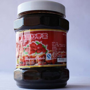  [宜发超市]水果茶 鲜活优果C系列 刨冰专用 桂圆红枣茶 1.2公斤