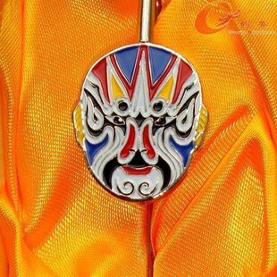  文渊阁 特色工艺品出国留学礼品纪念品 京剧脸谱书签 单雄信 特价