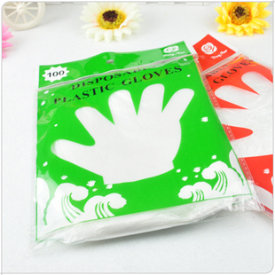 38, Zhejiang and Shanghai full mail gloves disposable gloves 100 Pack food hygiene gloves 50 g
