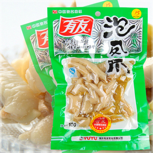  重庆特产 热销零食品 有友泡椒凤爪 鸡爪 100g克 辣的舒服