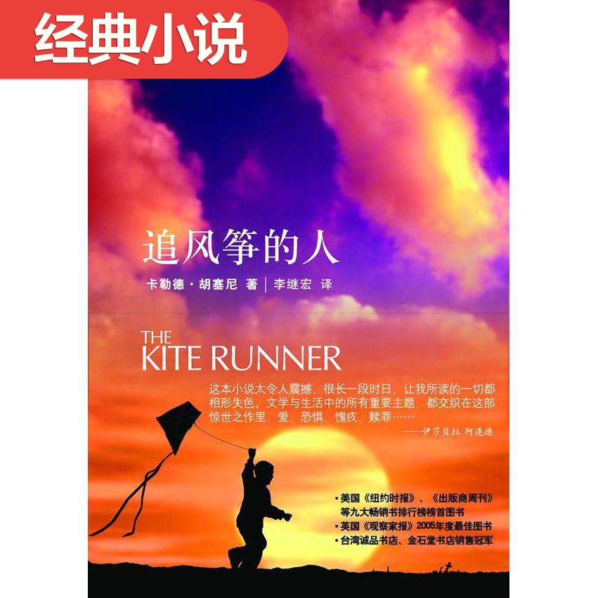追风筝的人 原版小说...