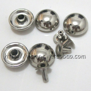  衣服鞋子包包服装辅料装饰钉 DIY朋克铆柳钉 磨菇头包子钉规格齐