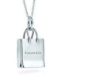 Tiffany personalizada bolsa / cesta / colgante de collar